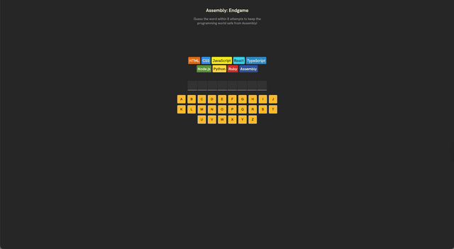 Assembly: Endgame